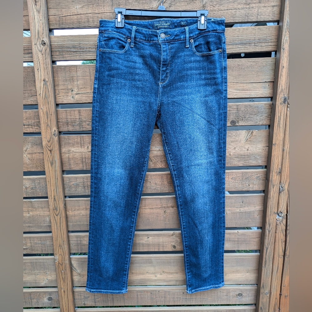 Dark Blue Lucky Brand Hayden Skinny Jeans